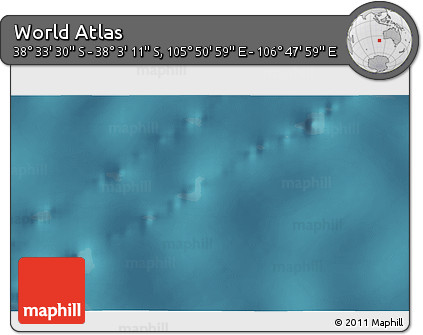 Satellite 3D Map of the Area around 38° 18' 21" S, 106° 19' 29" E
