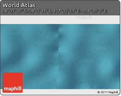 Satellite 3D Map of the Area around 38° 18' 21" S, 108° 1' 30" E