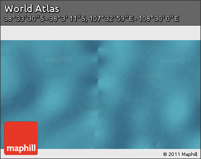 Satellite 3D Map of the Area around 38° 18' 21" S, 108° 1' 30" E