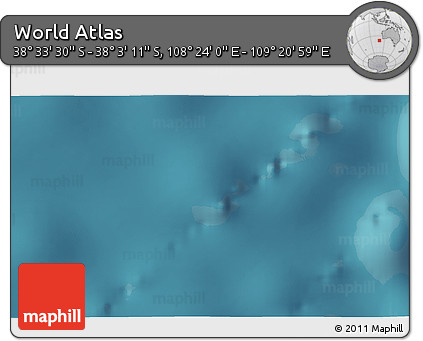 Satellite 3D Map of the Area around 38° 18' 21" S, 108° 52' 30" E