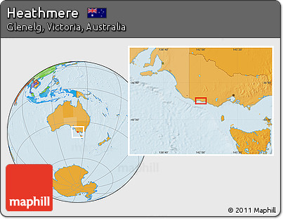 Political Location Map of Heathmere