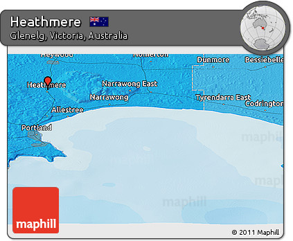 Political Panoramic Map of Heathmere