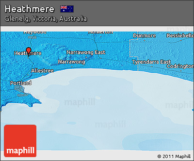 Political Panoramic Map of Heathmere