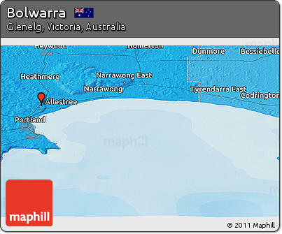 Political Panoramic Map of Bolwarra