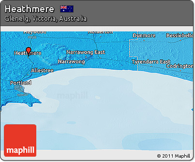 Political Panoramic Map of Heathmere