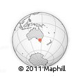 Outline Map of the Area around 38° 18' 21" S, 145° 25' 30" E, rectangular outline