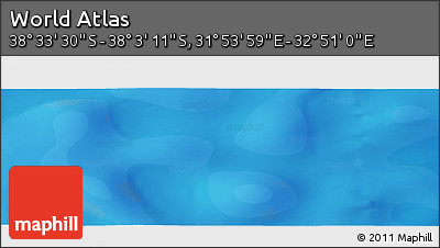 Political Panoramic Map of the Area around 38° 18' 21" S, 32° 22' 30" E