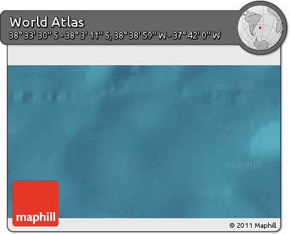 Satellite 3D Map of the Area around 38° 18' 21" S, 38° 10' 29" W