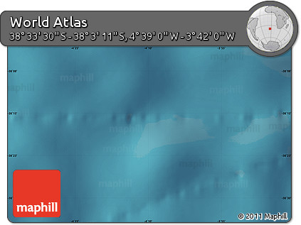 Satellite Map of the Area around 38° 18' 21" S, 4° 10' 30" W