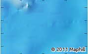 Shaded Relief Map of the area around 38° 18' 21" S, 5° 1' 30" W