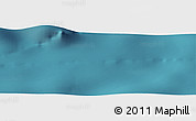 Satellite Panoramic Map of the area around 38° 18' 21" S, 5° 1' 30" W
