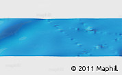 Physical Panoramic Map of the area around 38° 18' 21" S, 65° 31' 30" E