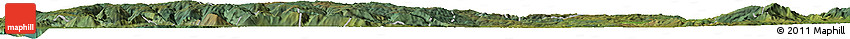 Satellite Horizon Map of the Area around 38° 18' 21" S, 73° 1' 30" W