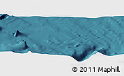 Satellite Panoramic Map of the area around 38° 18' 21" S, 78° 16' 30" E