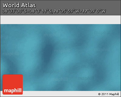 Satellite 3D Map of the Area around 38° 18' 21" S, 78° 7' 30" W