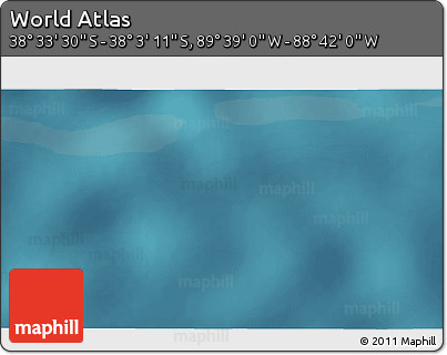 Satellite 3D Map of the Area around 38° 18' 21" S, 89° 10' 30" W