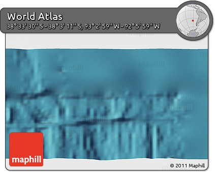 Satellite 3D Map of the Area around 38° 18' 21" S, 92° 34' 29" W
