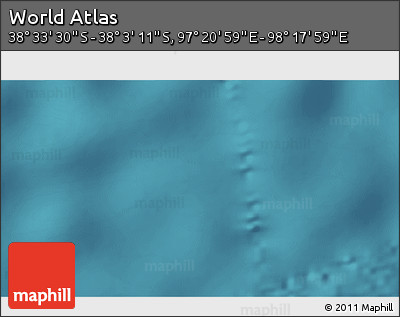 Satellite 3D Map of the Area around 38° 18' 21" S, 97° 49' 29" E