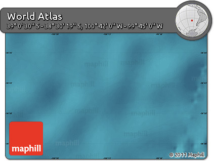 Satellite Map of the Area around 38° 45' 25" S, 100° 13' 29" W