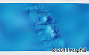 Physical 3D Map of the area around 38° 45' 25" S, 116° 31' 30" E