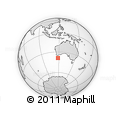 Outline Map of the Area around 38° 45' 25" S, 118° 13' 29" E, rectangular outline