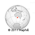 Outline Map of the Area around 38° 45' 25" S, 129° 16' 30" E, rectangular outline