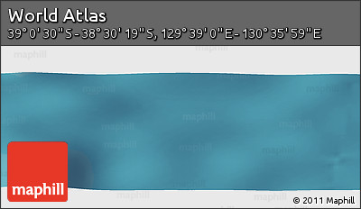Satellite Panoramic Map of the Area around 38° 45' 25" S, 130° 7' 30" E