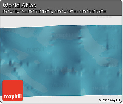 Satellite 3D Map of the Area around 38° 45' 25" S, 139° 28' 29" E