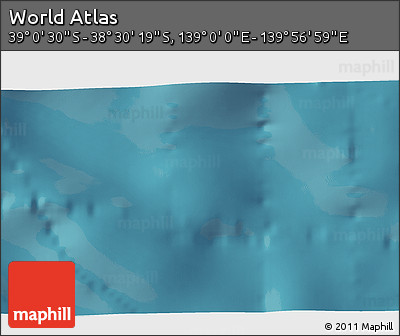 Satellite 3D Map of the Area around 38° 45' 25" S, 139° 28' 29" E