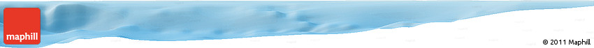 Shaded Relief Horizon Map of the Area around 38° 45' 25" S, 142° 1' 30" E