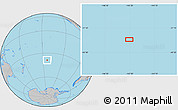 Gray Location Map of the area around 38° 45' 25" S, 143° 34' 29" W