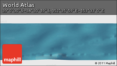 Satellite Panoramic Map of the Area around 38° 45' 25" S, 153° 4' 29" E