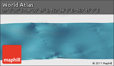 Satellite Panoramic Map of the Area around 38° 45' 25" S, 163° 16' 30" E
