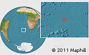 Satellite Location Map of the area around 38° 45' 25" S, 1° 46' 29" E