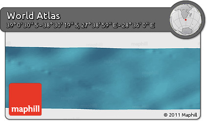 Satellite Panoramic Map of the Area around 38° 45' 25" S, 28° 7' 30" E