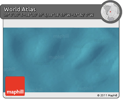 Satellite 3D Map of the Area around 38° 45' 25" S, 38° 10' 29" W