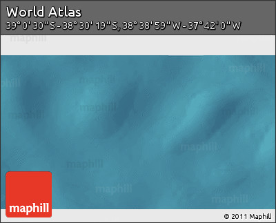 Satellite 3D Map of the Area around 38° 45' 25" S, 38° 10' 29" W