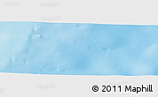 Physical Panoramic Map of the area around 38° 45' 25" S, 55° 10' 29" W