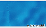 Physical 3D Map of the area around 38° 45' 25" S, 59° 34' 30" E