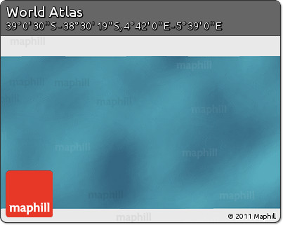 Satellite 3D Map of the Area around 38° 45' 25" S, 5° 10' 30" E