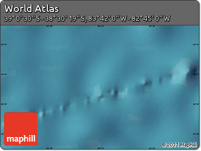 Satellite Map of the Area around 38° 45' 25" S, 83° 13' 29" W