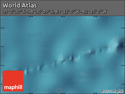 Satellite Map of the Area around 38° 45' 25" S, 83° 13' 29" W