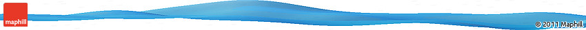 Shaded Relief Horizon Map of the Area around 38° 45' 25" S, 85° 46' 30" W