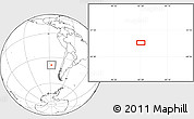 Blank Location Map of the area around 38° 45' 25" S, 87° 28' 29" W