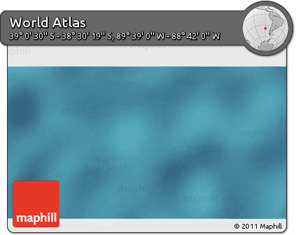 Satellite 3D Map of the Area around 38° 45' 25" S, 89° 10' 30" W