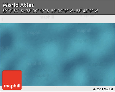Satellite 3D Map of the Area around 38° 45' 25" S, 89° 10' 30" W