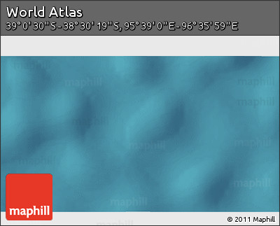 Satellite 3D Map of the Area around 38° 45' 25" S, 96° 7' 30" E