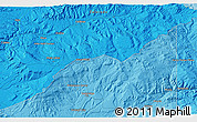Political 3D Map of Grand Mesa