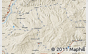 Shaded Relief Map of Grand Mesa