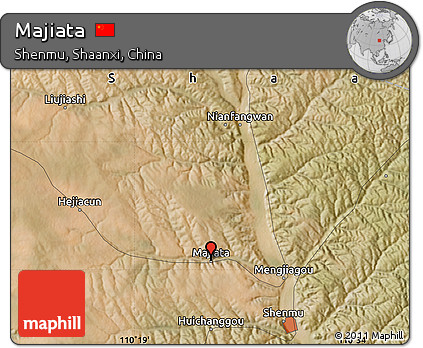 Satellite Map of Majiata